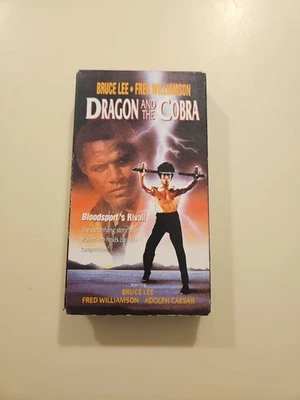 Dragon and the Cobra VHS 1991 Martial Arts Original Release MNtex Bruce Lee - Image 1 of 4