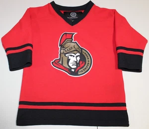 Camiseta de hockey de la NHL Ottawa Senators manga larga camiseta top 5-6 años roja mediana - Imagen 1 de 4