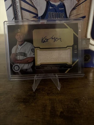 2016 Topps Triple Threads - Unity Auto Jumbo Relics Ketel Marte /99 Diamondbacks - Image 1 of 2