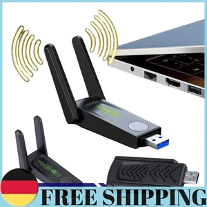 Adapter Wi-Fi 1300 Mb/s USB 3.0, odbiornik Ethernet USB bez sterownika do Win 1 - Zdjęcie 1 z 12
