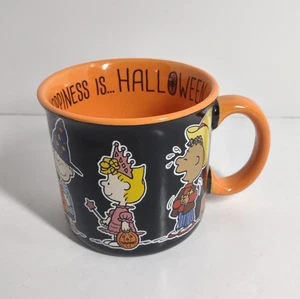 Halloween Peanuts Gang Trick or Treat Happiness is Halloween 21oz Coffee/Tea Cup - Picture 1 of 12