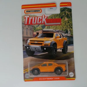 Matchbox 2016 Chevy Colorado Extreme Orange Truck Series 4/12 - Picture 1 of 2