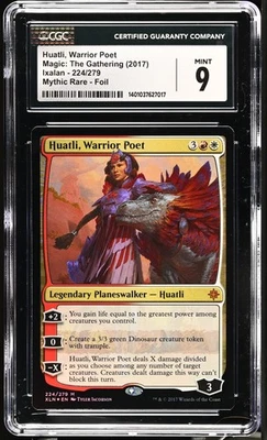HUATLI, WARRIOR POET Ixalan Foil Mythic CGC 9 MTG [Nostalgium] - Image 1 of 2