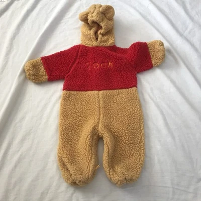 Disfraz De Colección Disney Store Winnie The Pooh Bebé 12-24 Mo Halloween Oso Traje Foto 1 de 4