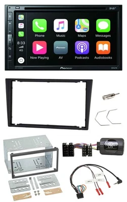 Pioneer DVD 2DIN Lenkrad DAB Bluetooth USB Autoradio für Opel Corsa C Vectra C c - Bild 1 von 4