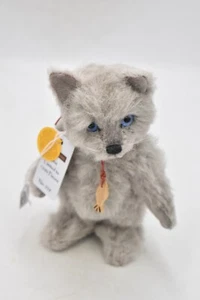Charlie Bears Minimo Blue Cat – Retired Limited Edition by Isabelle Lee - Picture 1 of 24