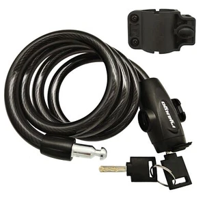 Heavy Duty Anti Theft Bike Lock, Cable with Mounting Bracket and 2 Keys, Lock... - Picture 1 of 6