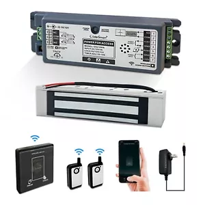WiFi Access Control Electic Magnetic Lock System with Wireless Sensor Switch - Picture 1 of 7