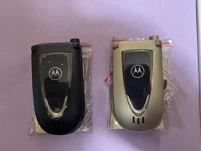 Motorola V66 Full Housing Cover without buttons Multicolor - Image 1 of 4