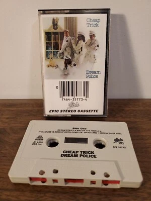 Cheap Trick - Dream Police (Cassette Tape, 1979 CBS Epic Records Rock PET 35773) - Image 1 of 2
