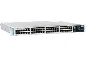 Cisco Catalyst WS-C3850-48U-E 48x RJ-45 1Gb UPoE - Przełącznik Ethernet - Zdjęcie 1 z 7