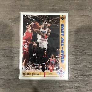 Michael Jordan 1991-92 Upper Deck #69 East All-Star - Imagen 1 de 2