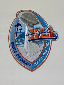 Super Bowl XLI 41 COLTS BEARS Willabee & Ward Official Patch - Picture 1 of 2