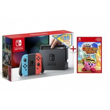 NINTENDO SWITCH NEON + VOUCHER ESHOP 35€ + CODIGO GRATUITO SUPER KIRBY CLASH