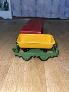 VINTAGE ENGLISH MECCANO TIN TOY HORNBY TRAINS O GUAGE #20 SIDE TIPPING WAGON CAR - Picture 1 of 7