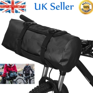 Bicycle Frame Pannier Bag Large Capacity Bike Front Frame Bag for Outdoor Riding - Picture 1 of 14
