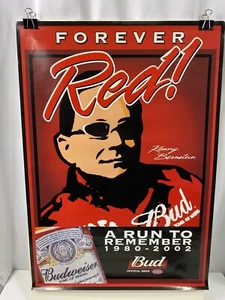 Kenny Bernstein Forever Red! Budweiser 1980-2002 NHRA Auto Racing Poster - Picture 1 of 11