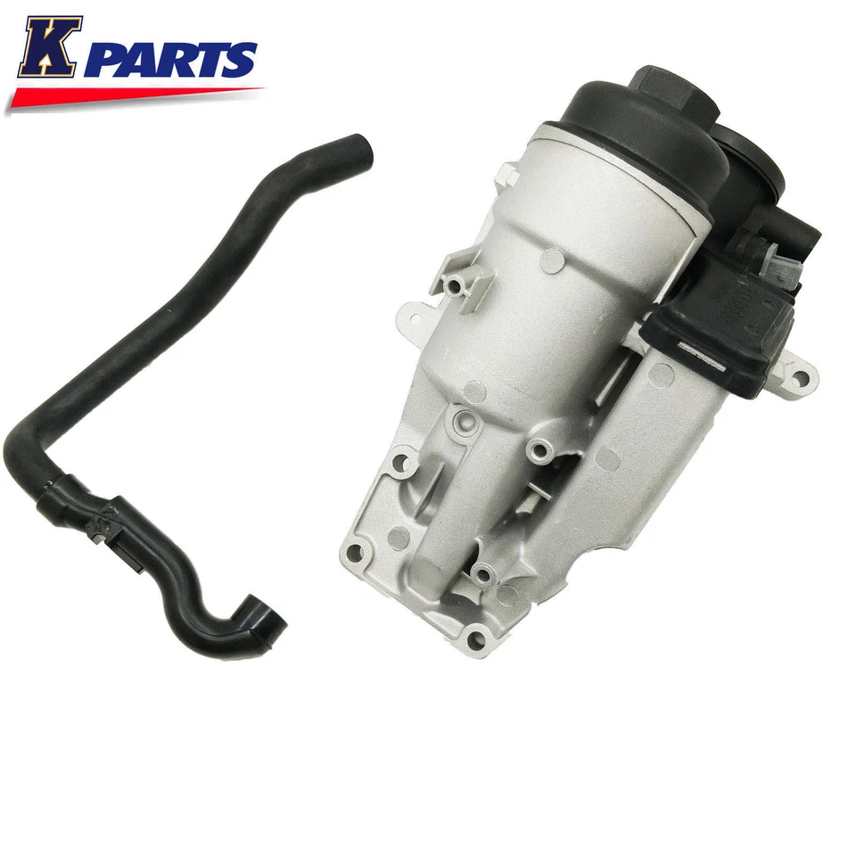 Carcasa de filtro de aceite + manguera para Volvo C30 C70 S40 S60 V50 V60 XC60 31338685 8670008 Foto 1 de 4