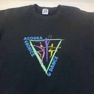 SUDADERA DE COLECCIÓN AÑOS 90 90 JERZEES SUPER SUDADERAS AGOURA AERÓBICOS Y DANZA Talla XL  - Imagen 1 de 4