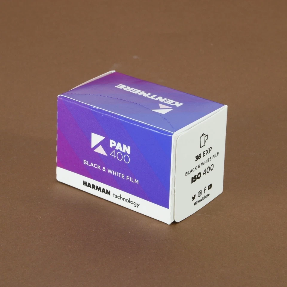 Kentmere Pan 400 - 35mm 36 Exp Black & White Film * FRESH DATED * - Image 1 of 1