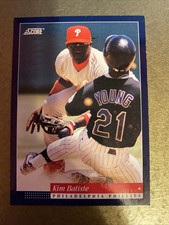1994 Score Philadelphia Phillies Baseball Card #540 Kim Batiste