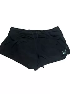 Nike Black Lined Athletic Shorts Womens Size Medium - Picture 1 of 4