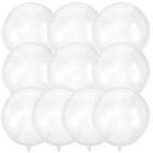  10 Stck. Dekorativer Ballon Klare Ornamente Transparente Welle Bobo