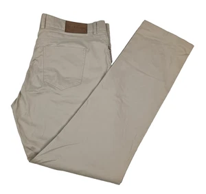 Pantalone PETER MILLAR Collezione Perfetto Popeline 5 Tasche Misto Cotone Tg 40x34 - Foto 1 di 7
