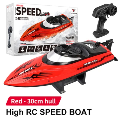 2,4GHz 25 KM/H High Speed RC Boot Ferngesteuertes Rennboot Speedboot Schiff Boot - Bild 1 von 4