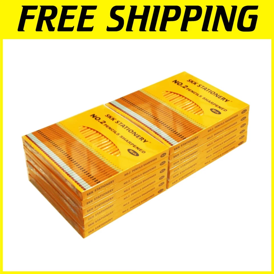 Pre-sharpened Woodcase Pencils - Writing & Drawing Kit - Image 1 of 4