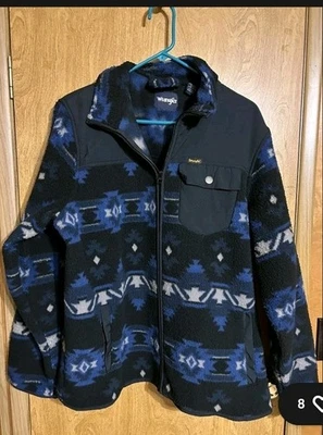 Wrangler 女式轻便拉链夹克 L 码 — 第 1/3 张图片