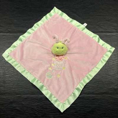 Mary Meyer Baby Cutsie Caterpillar  Security Blanket Lovey with Satin Trim - Image 1 of 4