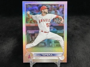 RYAN TEPERA 2022 TOPPS SERIES UPDATE #US245 RAINBOW FOIL / LOS ANGELES ANGELS - Picture 1 of 2