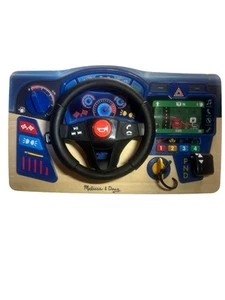 2020 Melissa & Doug Vroom & Zoom Inter Dashboard Batteries Included Works - Picture 1 of 15