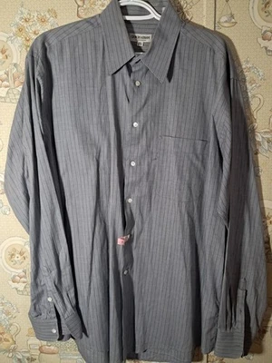 Camisa de vestir Y2K GIORGIO ARMANI Collezioni Italia para hombre talla 16 1/2 34-35 "etiqueta usada" Foto 1 de 4