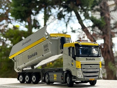 Volvo FH5 sleeper cab electric tipper trailer "Boskalis" WSI truck models 1:50 - Image 1 of 4