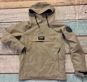 Chaqueta Abrigo con Capucha Dope Hombre Beige Claro Blizzard FW24 Esquí Snowboard XS - Imagen 1 de 11