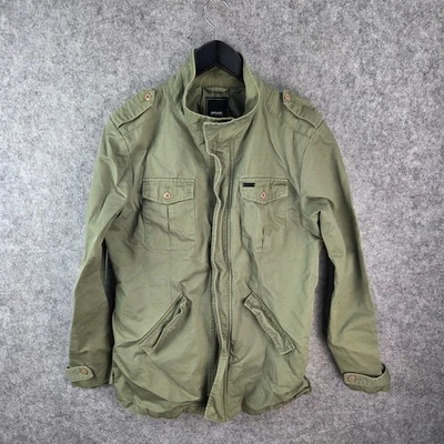 Rip Curl Jacket Mens Medium Green Full Zip Button Pockets 13817 - Image 1 of 4