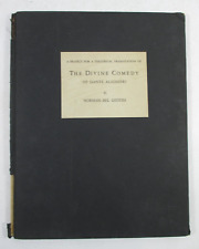 1st ED 1924 "THE DIVINE COMEDY of Dante Alighieri" Norman-Bel Geddes 40 Plates