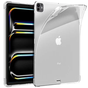 Funda TPU transparente a prueba de golpes antiamarillento para iPad Pro M4 11 pulgadas A2836/A2837 - Imagen 1 de 10