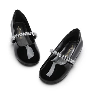 Dream Pairs Baby Girls Flats Mary Jane Shoes Princess Shoes Wedding Dress Shoes - Image 1 of 4