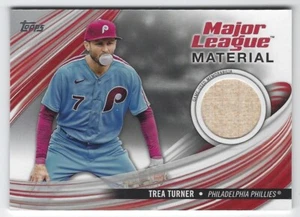 2023 Topps Update #MLM-TT Trea Turner Major League Material Relikt ~ Phillies - Bild 1 von 2