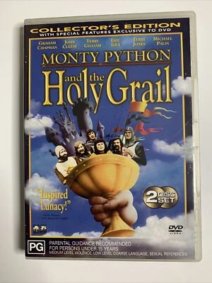 Monty Python And The Holy Grail  Collector's Edition  (DVD, 1974) Region 4 - Image 1 of 4