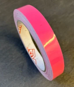 15mm Pink Pin stripe Coach Line Self Adhesive craft tape Car Boat Caravan - Picture 1 of 4