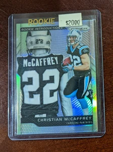 2017 Panini Prizm Rookie Introductions Silver Christian McCaffrey - Picture 1 of 2