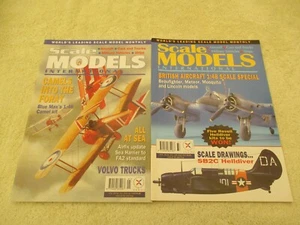 Revista de modelos a escala x2 copias sopwith camello 1/48 avión británico volvo camión - Imagen 1 de 3