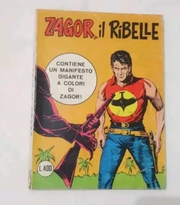 Zagor Il Ribelle N° 90 - L.400 - Scritta Rossa - 1977 - Buone Condizioni - Vedi - Bild 1 von 8