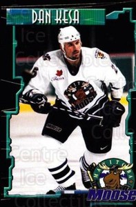 2000-01 Manitoba Moose #13 Dan Kesa