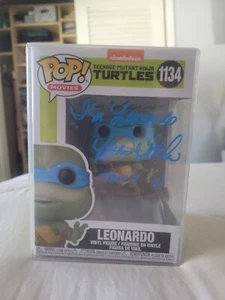 Teenage Mutant Ninja Turtles Leonardo Funko Pop 1134 JSA Brian Tochi signiert! - Bild 1 von 5