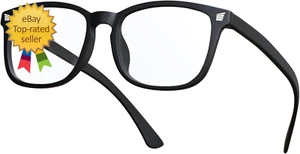 Blue Light Blocking Glasses - anti UV Ray Computer Gaming Glasses, Blue Blockers - Picture 1 of 12